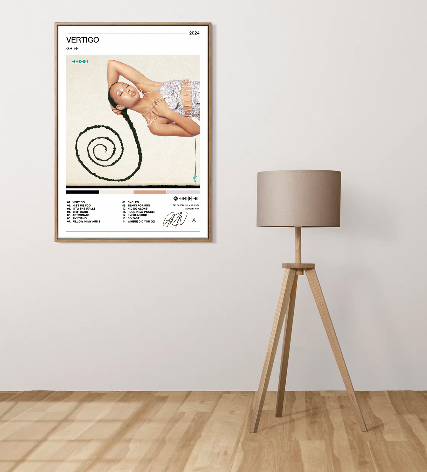 Griff | Vertigo Album Poster