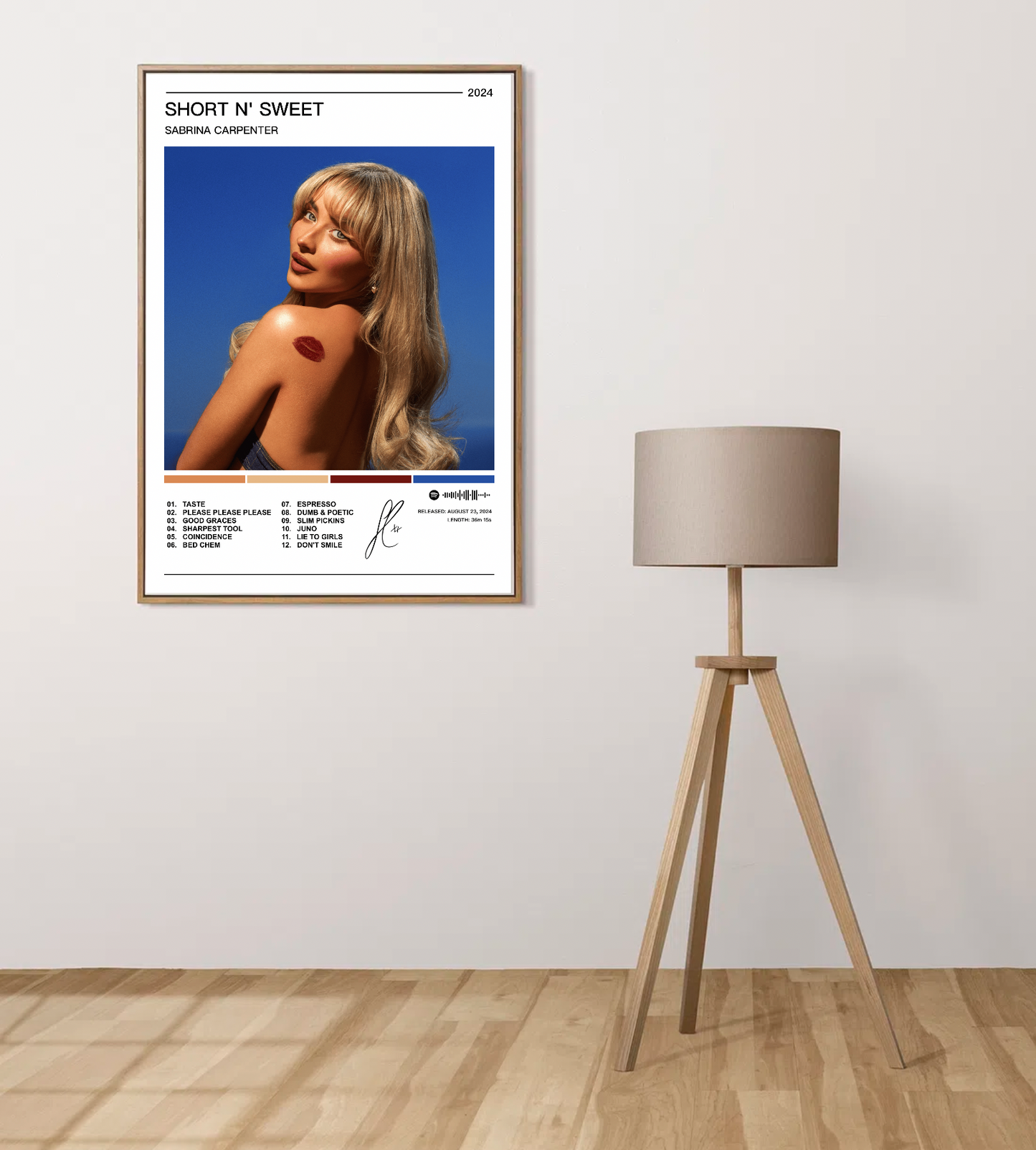 Sabrina Carpenter | Short n' Sweet Album Poster