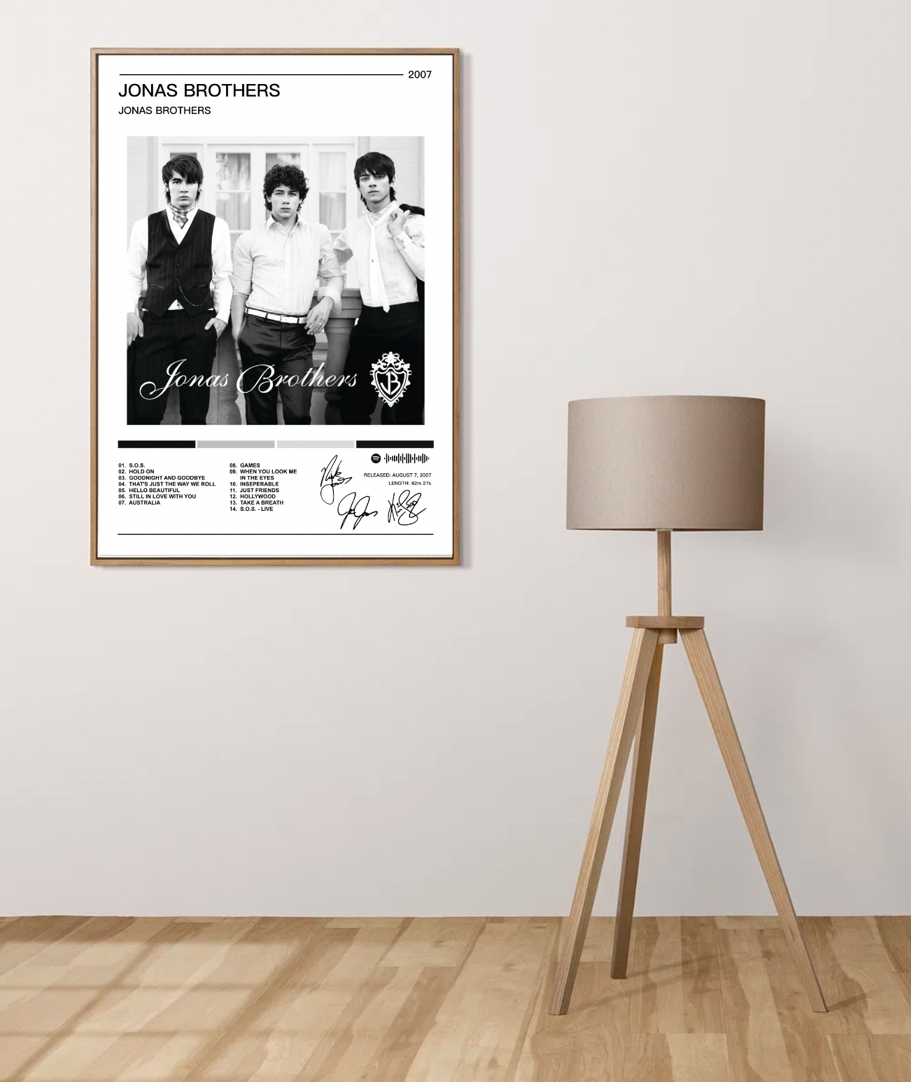Jonas Brothers | Jonas Brothers Album Poster