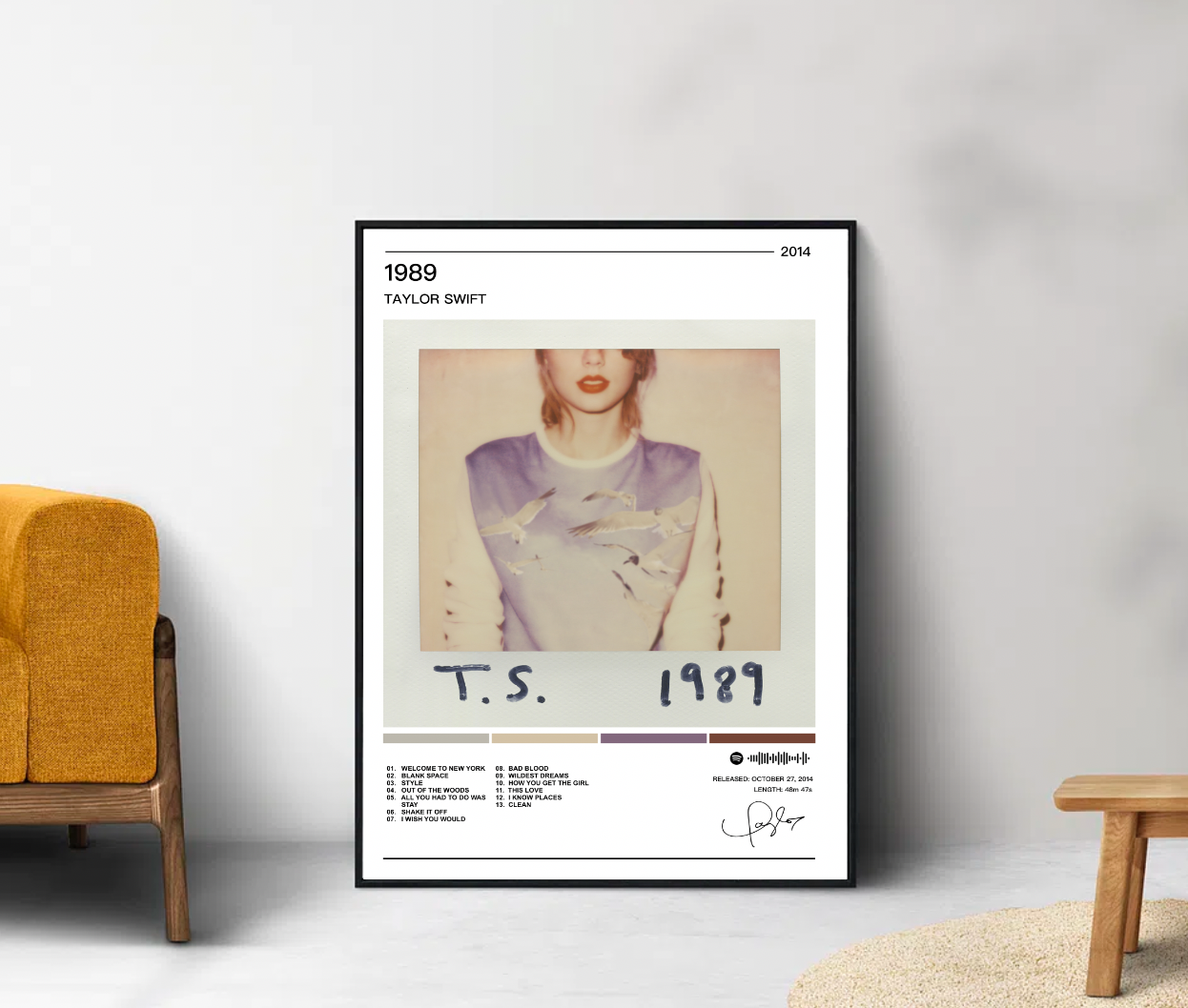 Taylor Swift | 1989 Album Poster