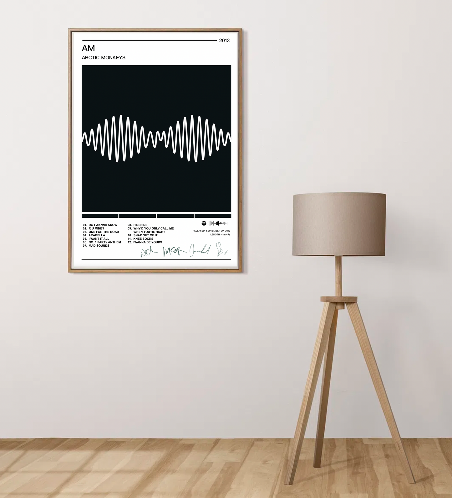 Arctic Monkeys | AM Album Poster