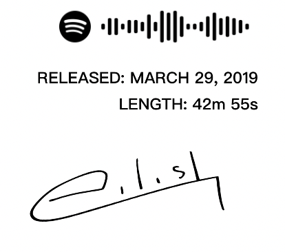 Billie Eilish | When We All Fall Asleep, Where Do We Go? Album Poster