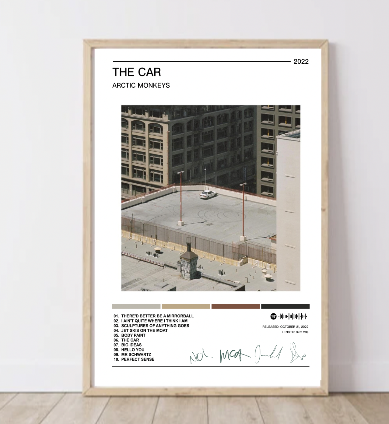 Arctic Monkeys | The Car Album Poster