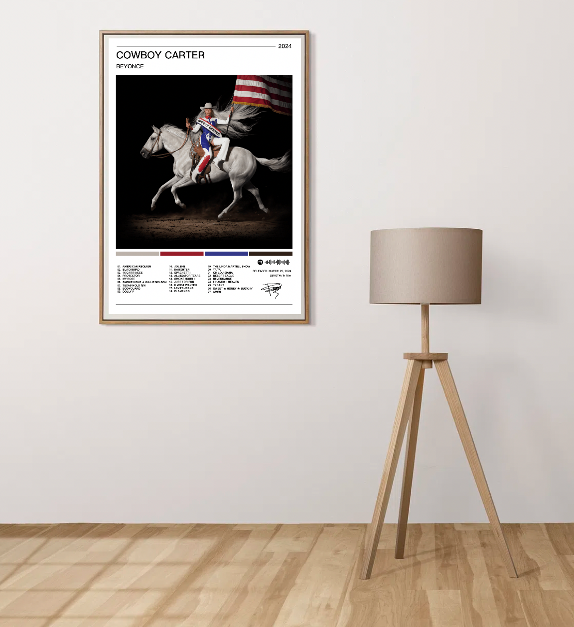 Beyonce | Cowboy Carter Album Poster