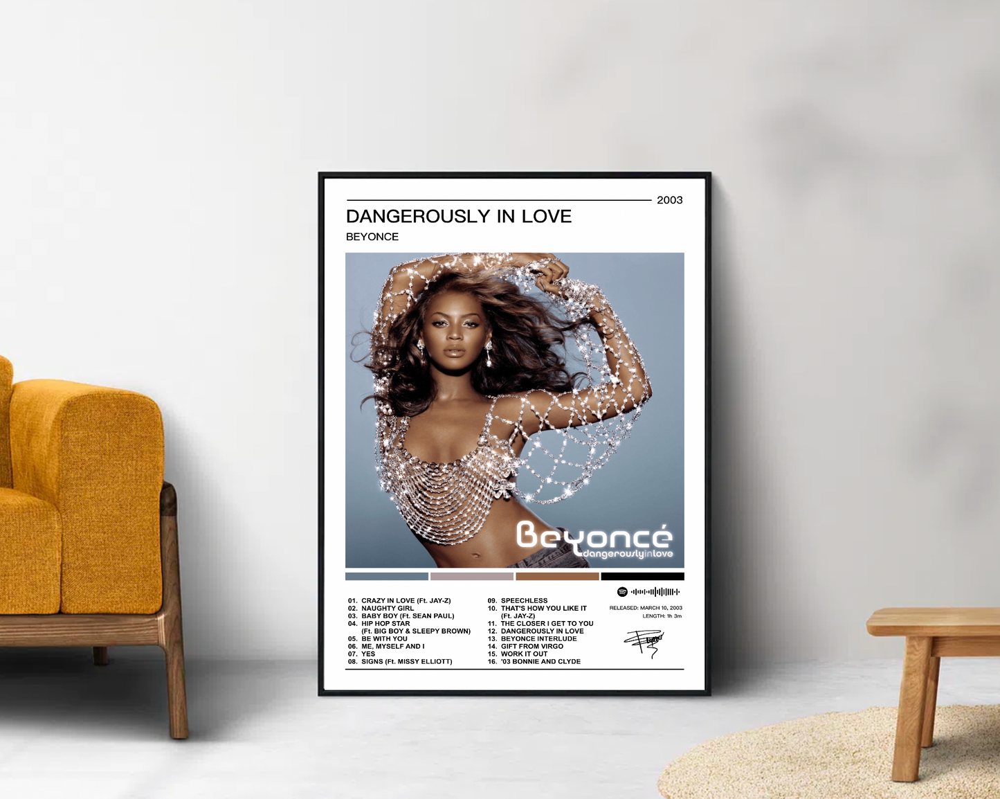 Beyonce | Dangerously in Love Album Poster