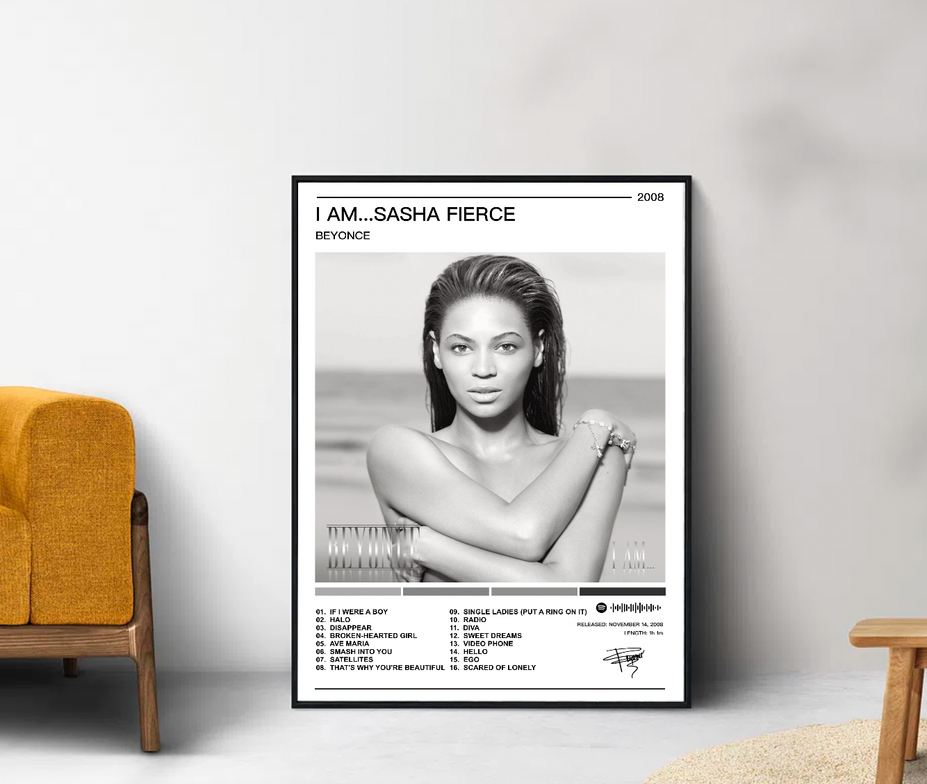 Beyonce | I Am Sasha Fierce (Alt Cover) Album Poster