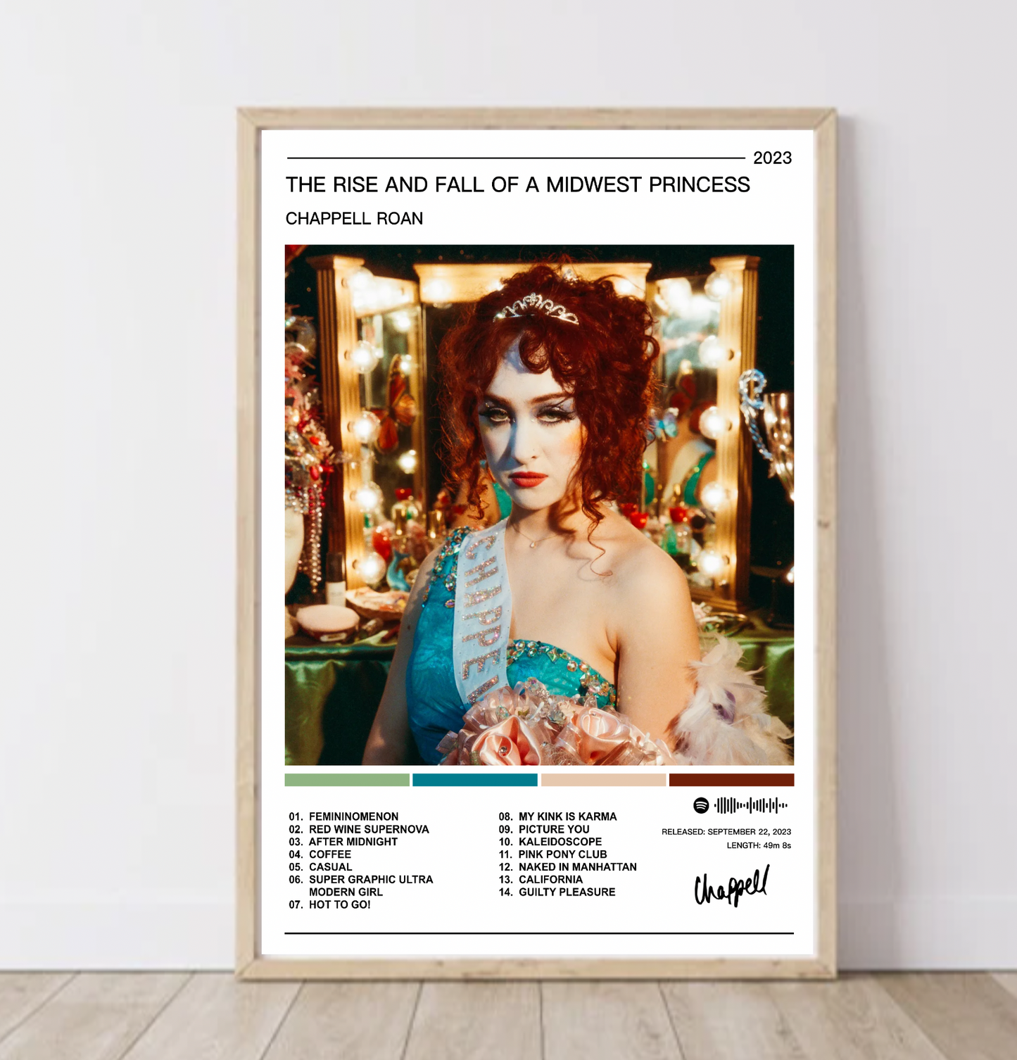 Chappell Roan | The Rise and Fall of a Midwest Princess Album Poster