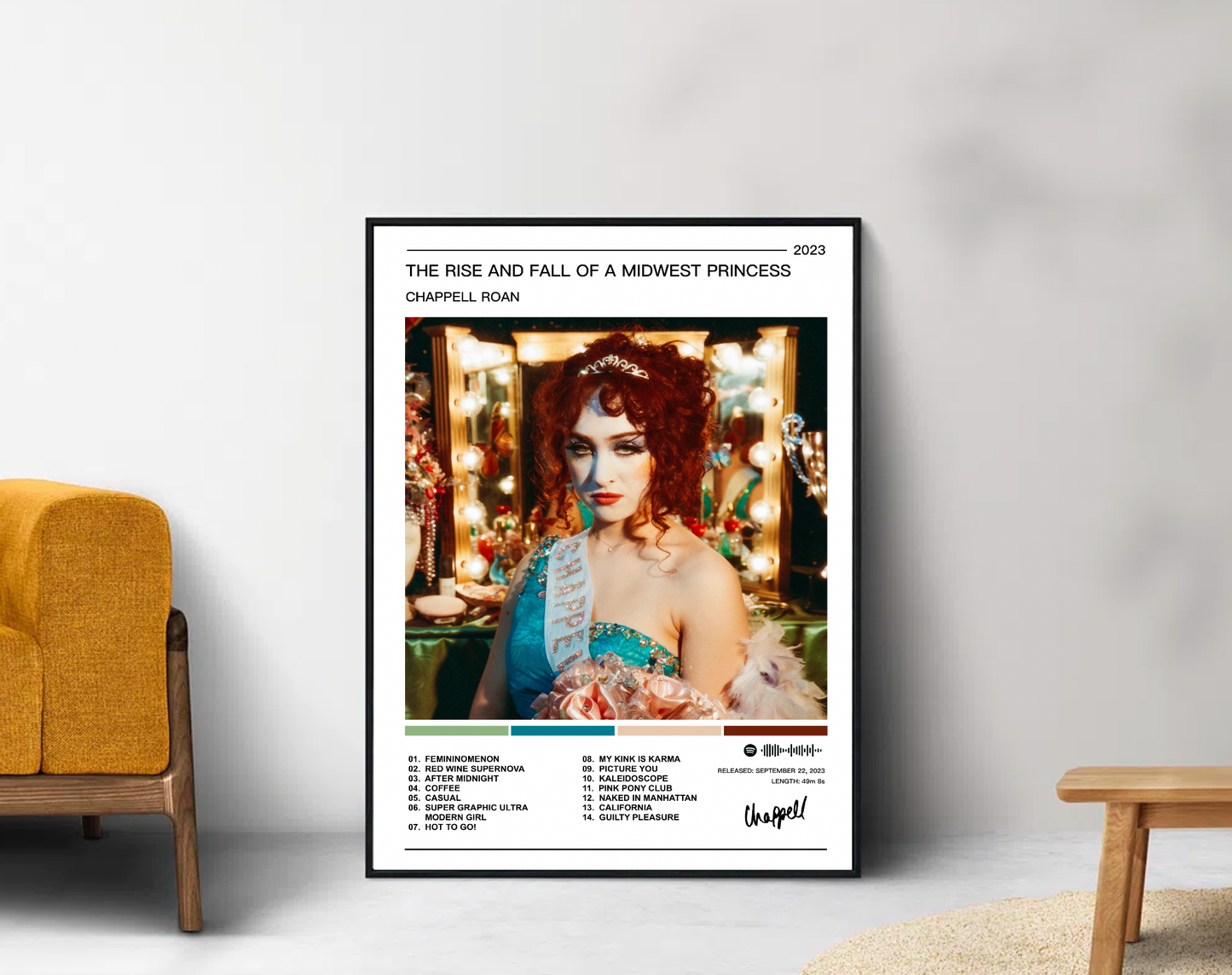 Chappell Roan | The Rise and Fall of a Midwest Princess Album Poster
