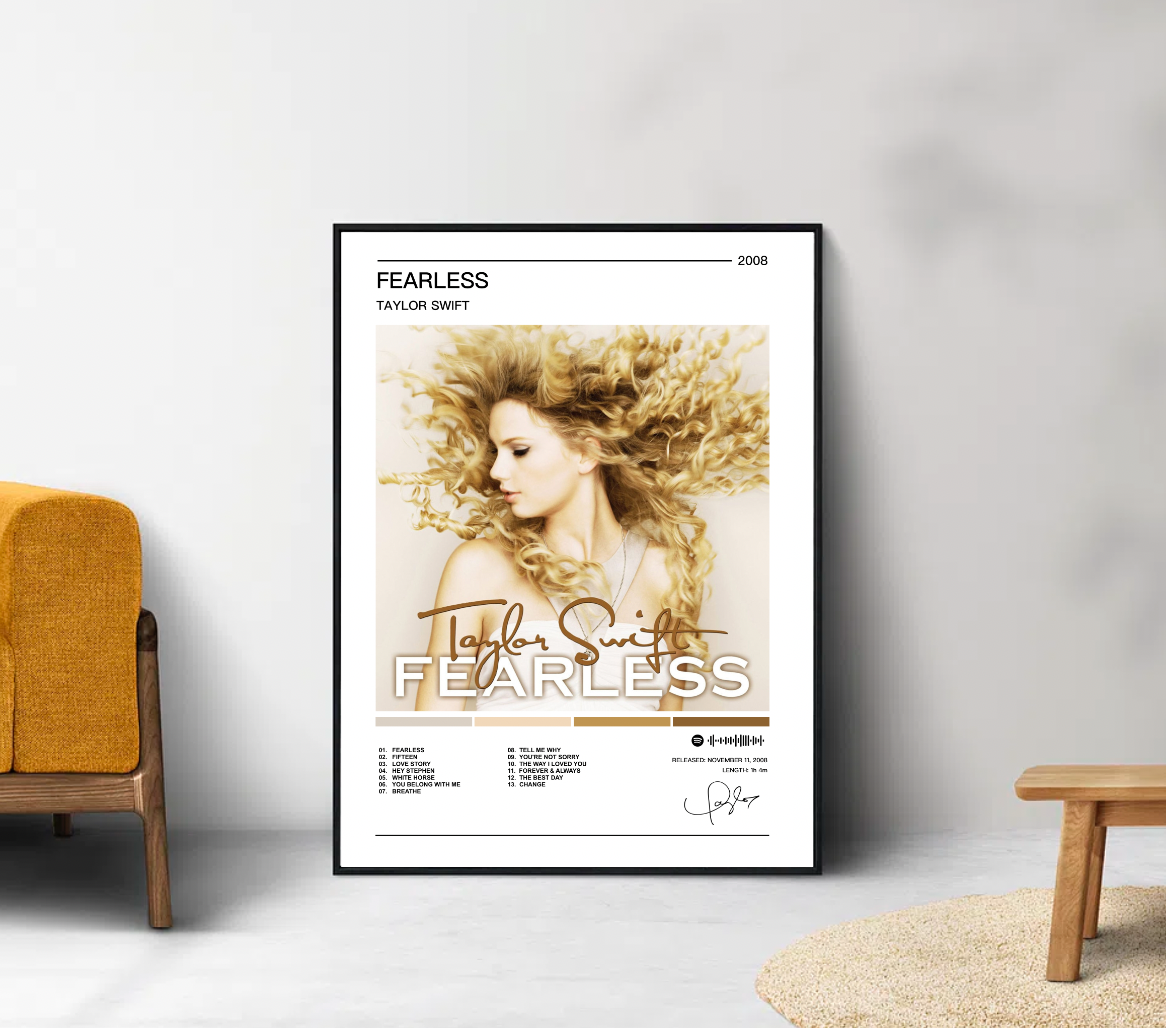 Taylor Swift | Fearless Album Poster