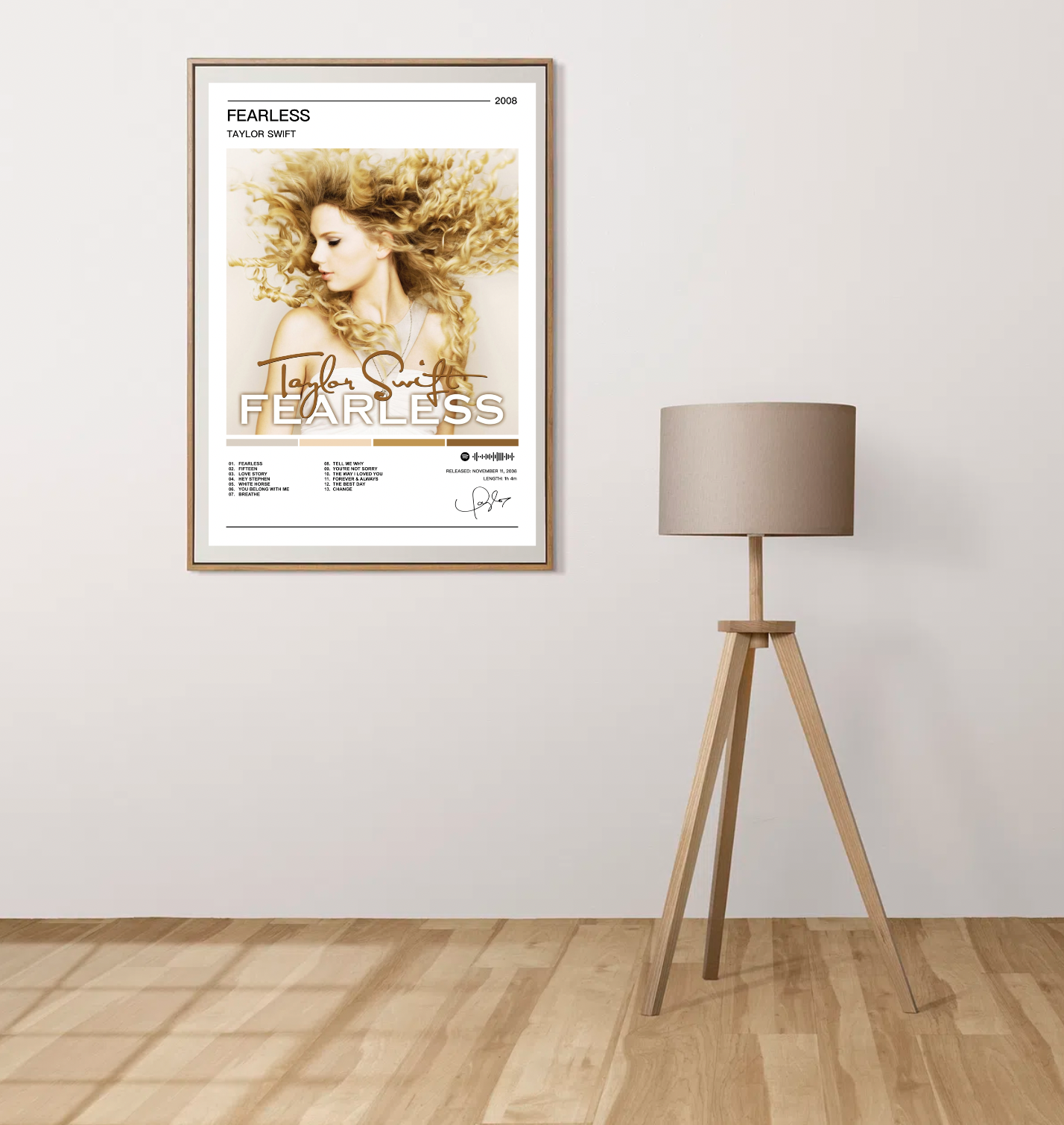 Taylor Swift | Fearless Album Poster