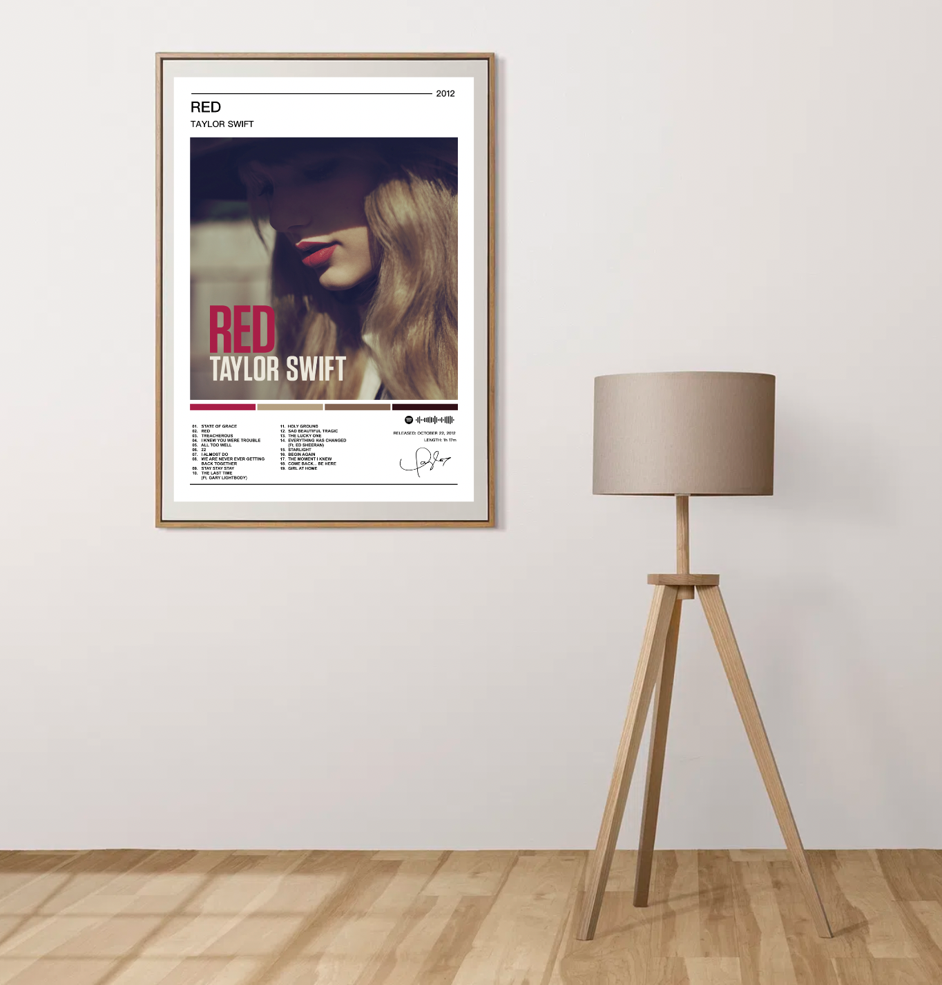 Taylor Swift | Red Album Poster
