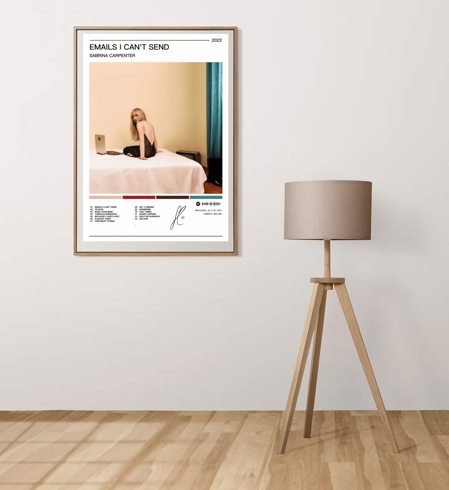 Sabrina Carpenter | Emails I Can't Send Album Poster