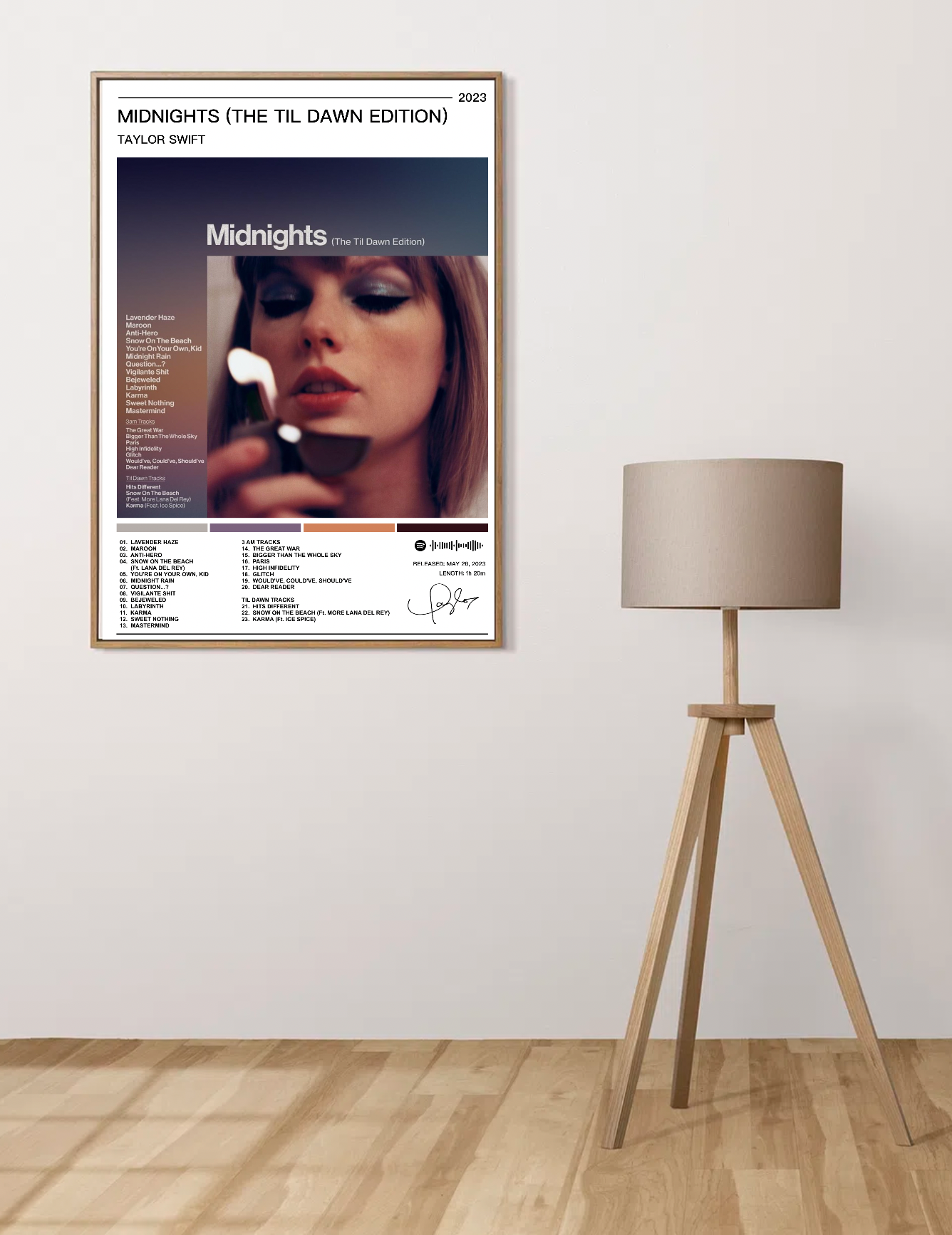 Taylor Swift | Midnights (The Til Dawn Edition) Poster
