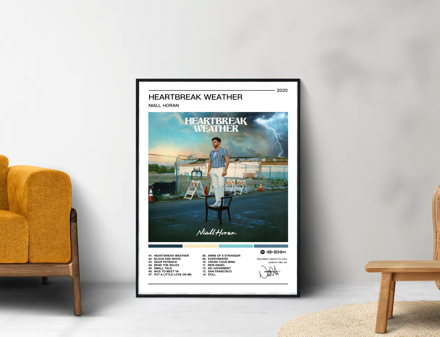 Niall Horan |  Heartbreak Weather Album Poster