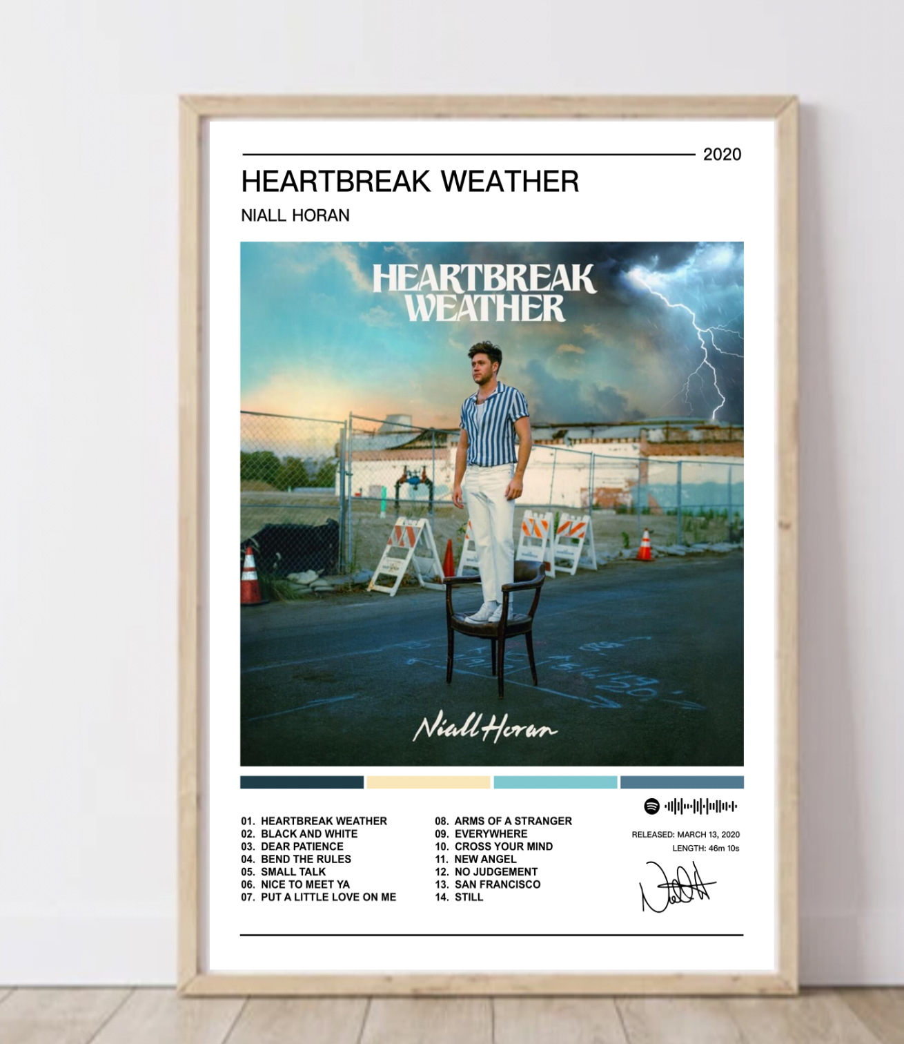 Niall Horan |  Heartbreak Weather Album Poster