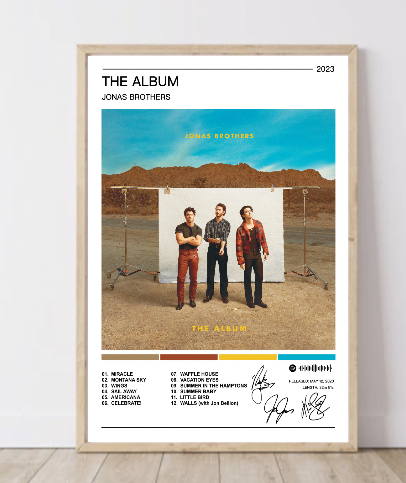 Jonas Brothers | The Album Poster