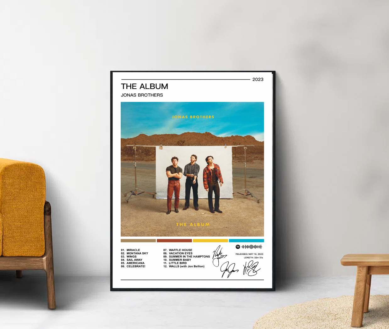 Jonas Brothers | The Album Poster