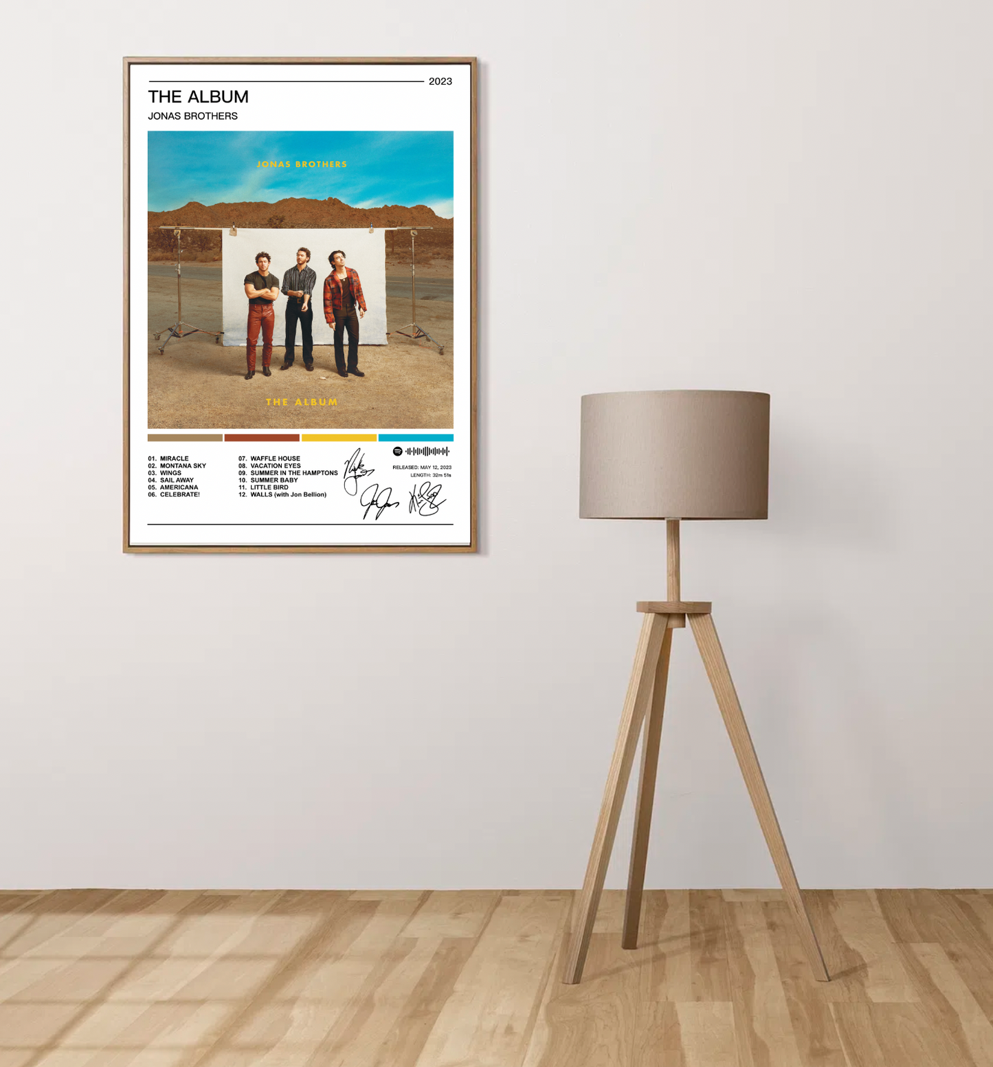 Jonas Brothers | The Album Poster