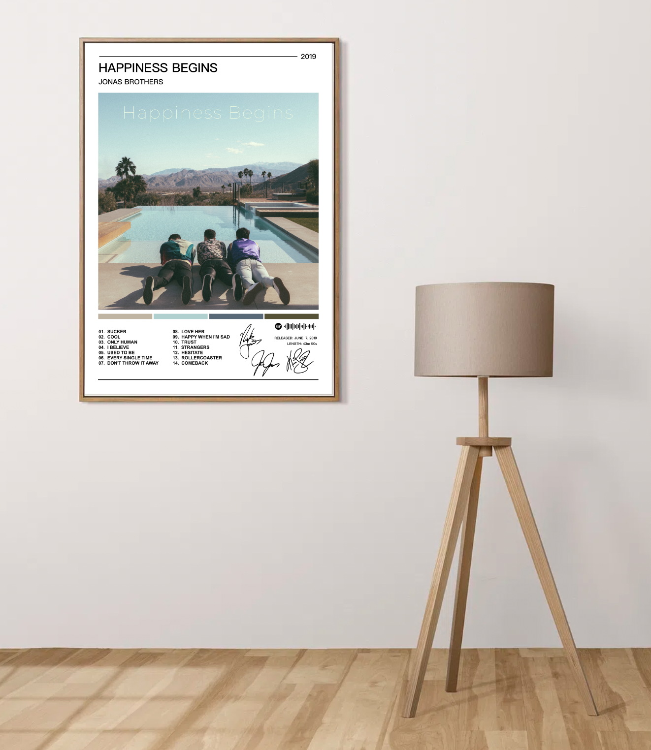 Jonas Brothers | Happiness Begins Album Poster