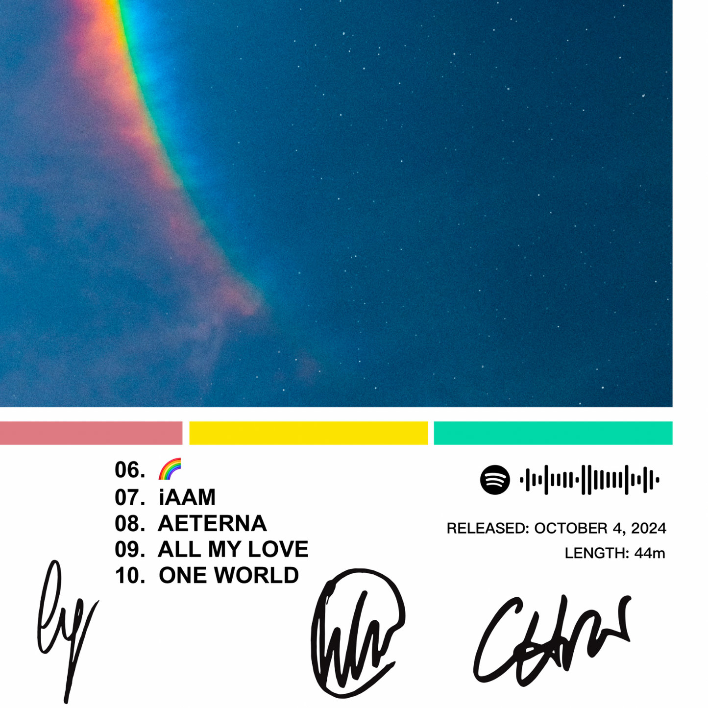 Coldplay |  Moon Music Album Poster