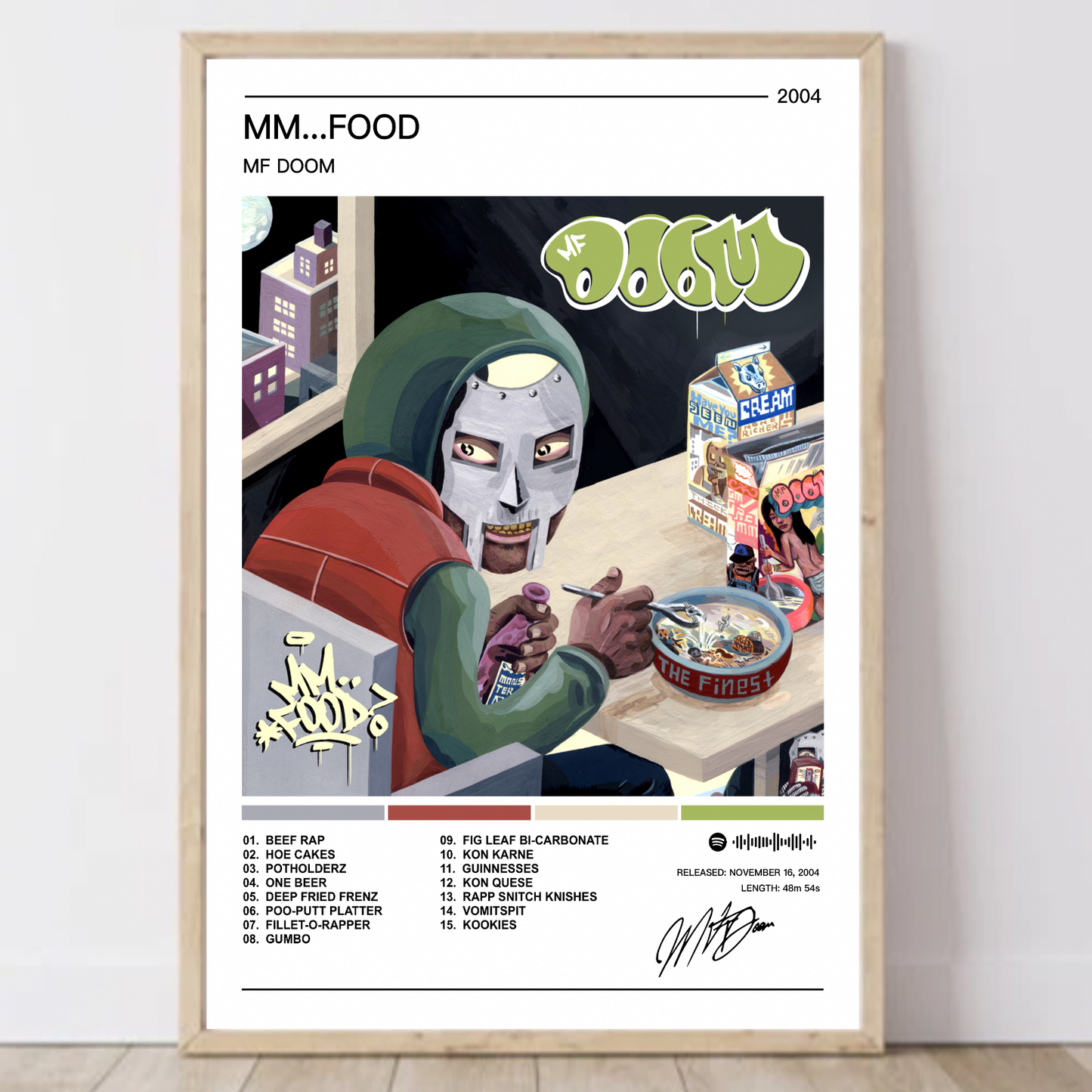 MF Doom | MM...Food Album Poster