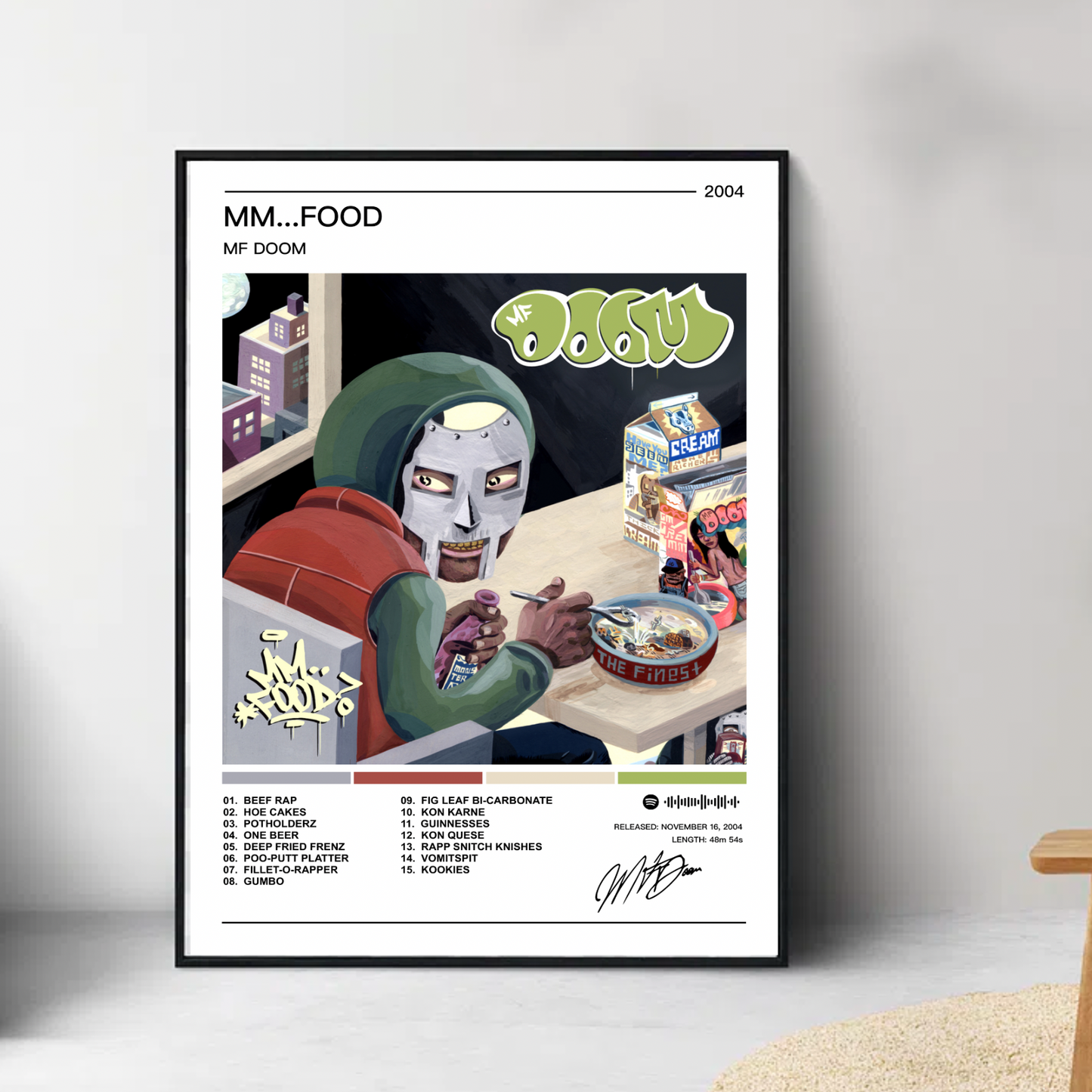 MF Doom | MM...Food Album Poster