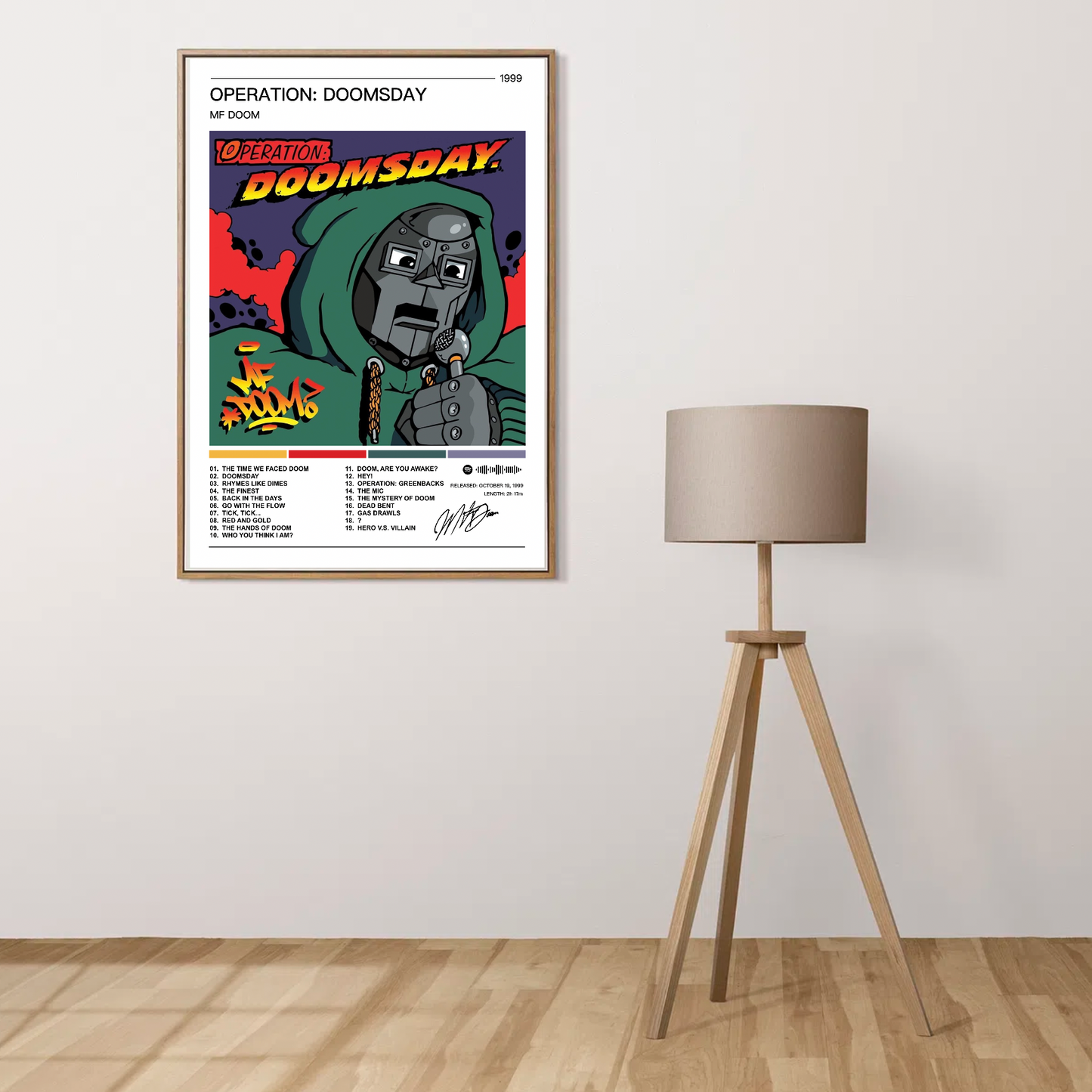 MF Doom | Operation Doomsday Album Poster
