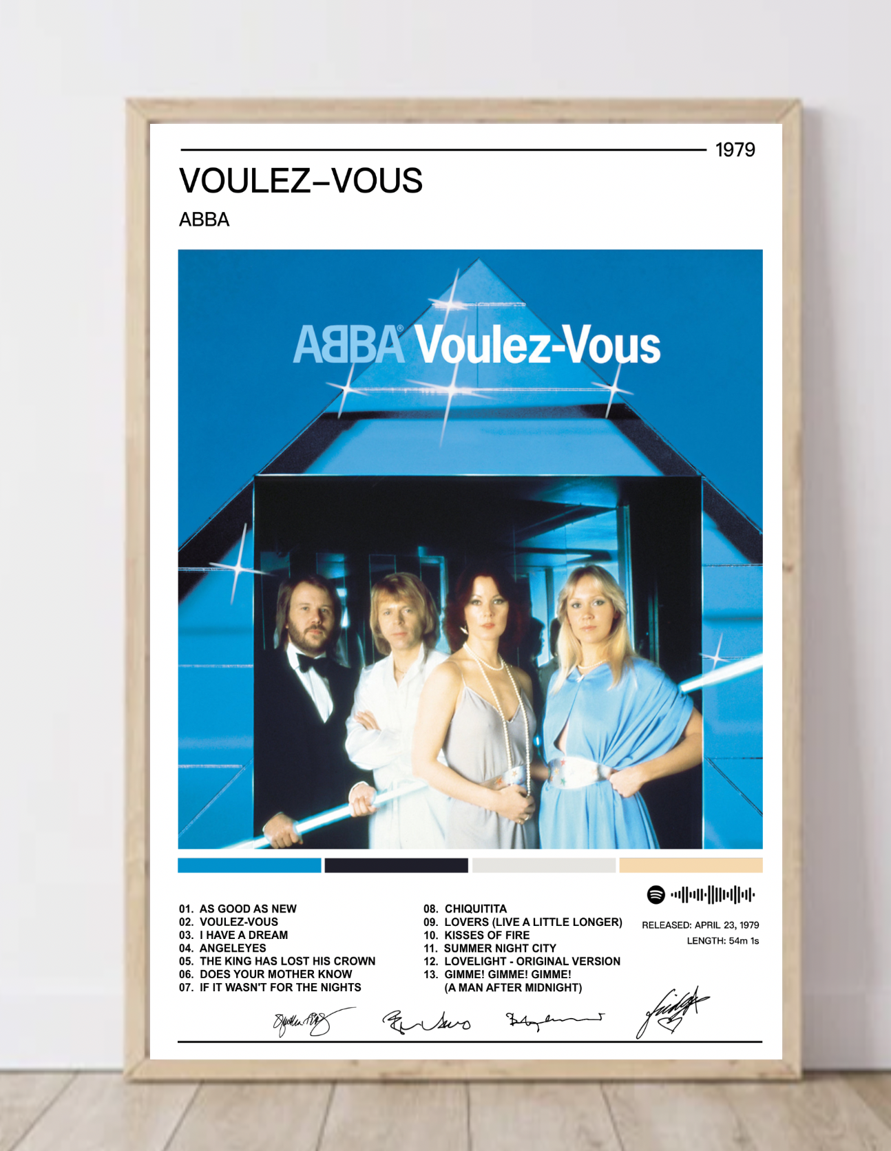 ABBA |  Voulez-Vous Album Poster