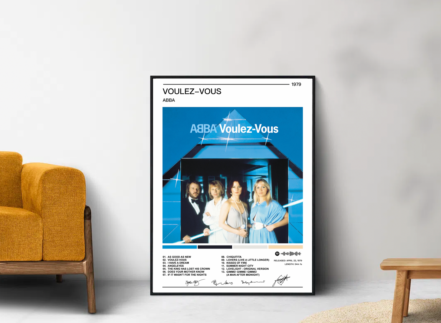 ABBA |  Voulez-Vous Album Poster