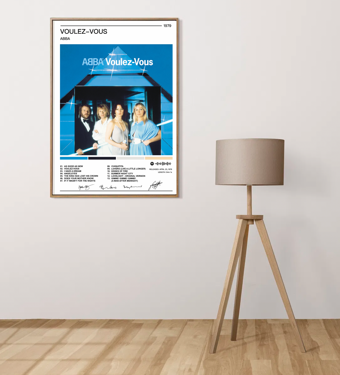 ABBA |  Voulez-Vous Album Poster
