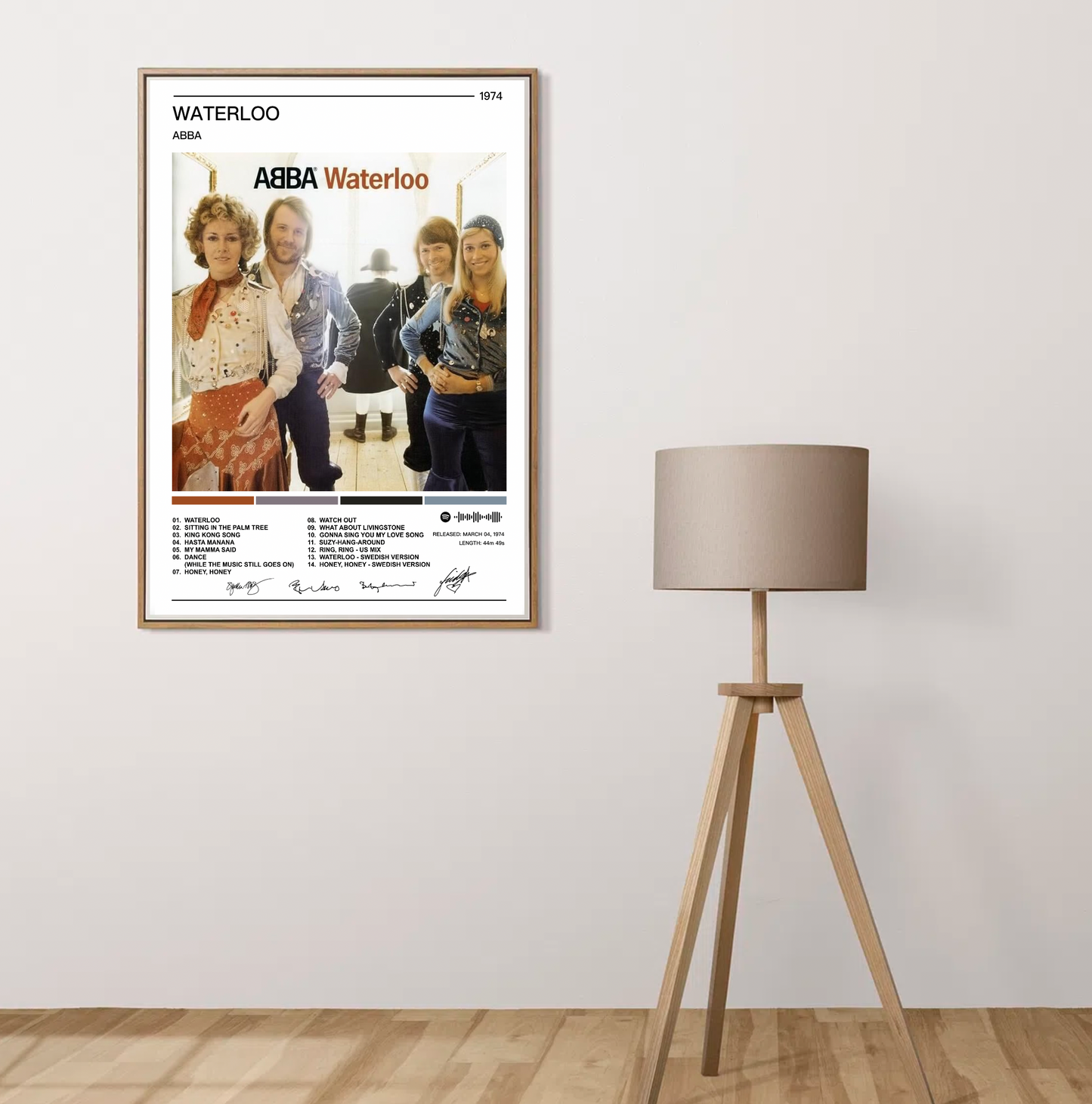 ABBA | Waterloo Album Poster