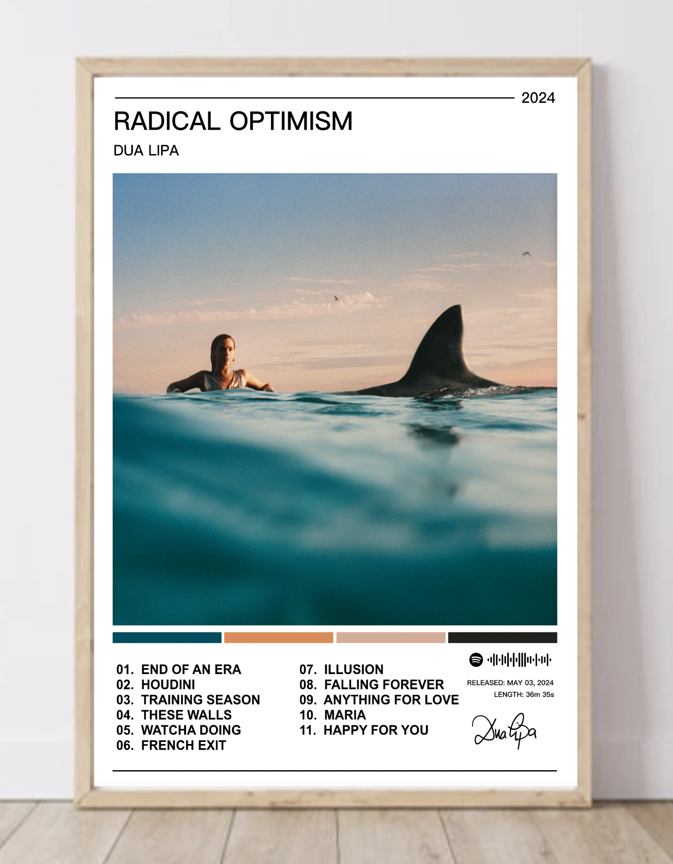 Dua Lipa | Radical Optimism Album Poster