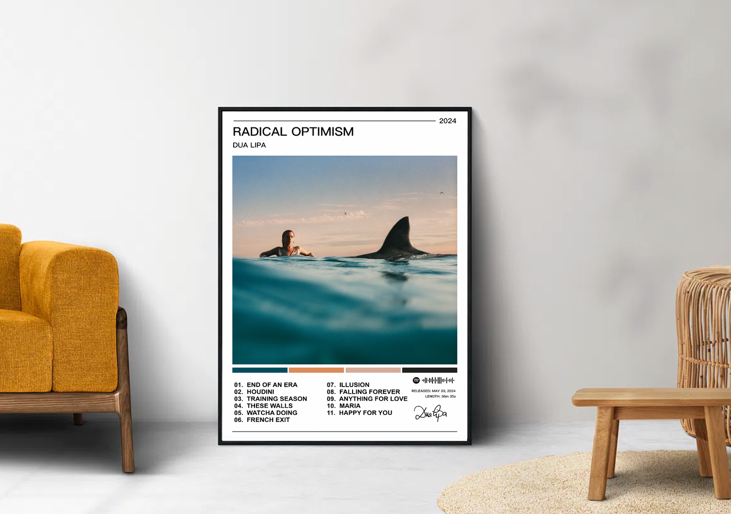 Dua Lipa | Radical Optimism Album Poster