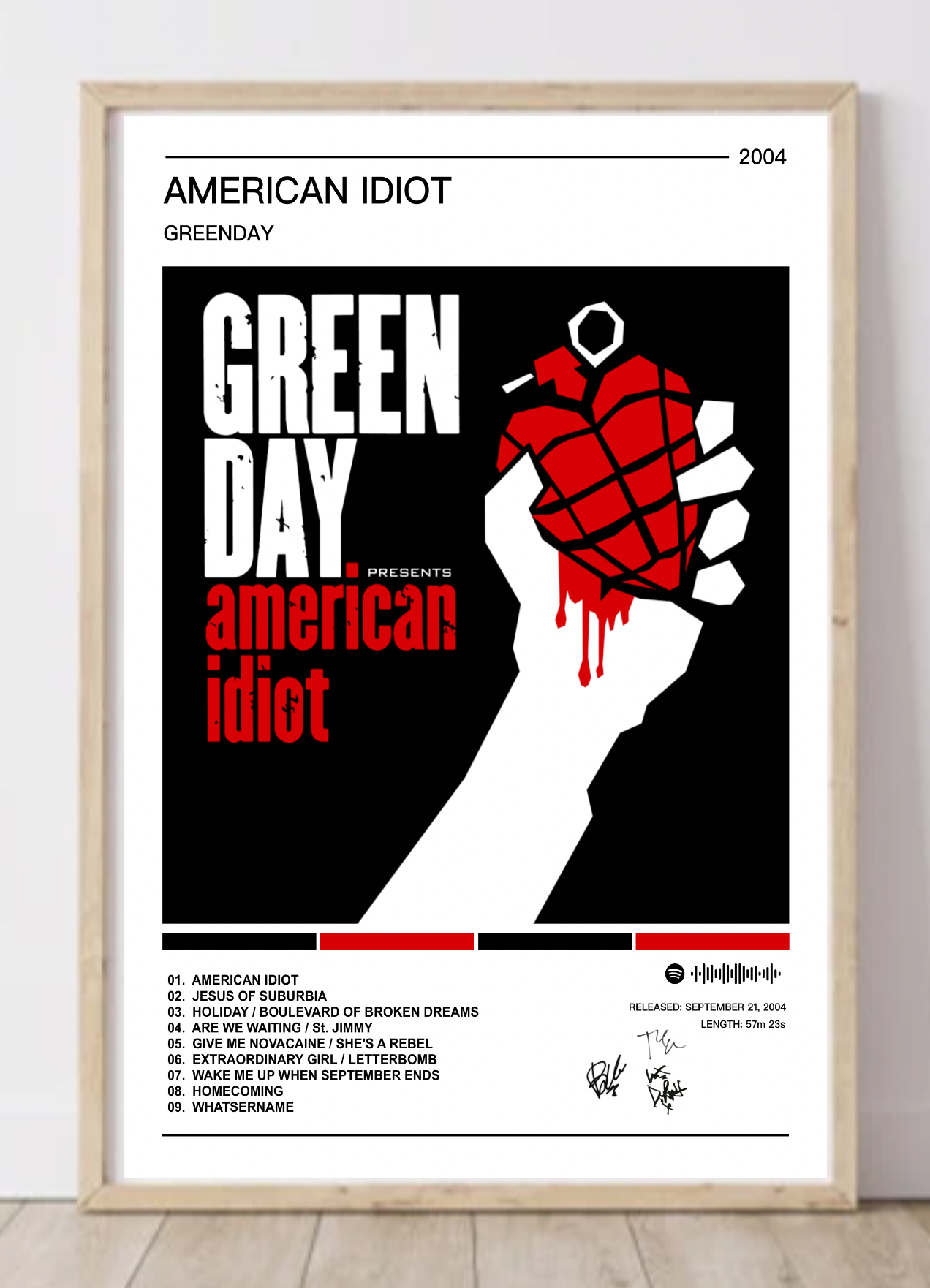 Greenday |  American Idiot Album Poster
