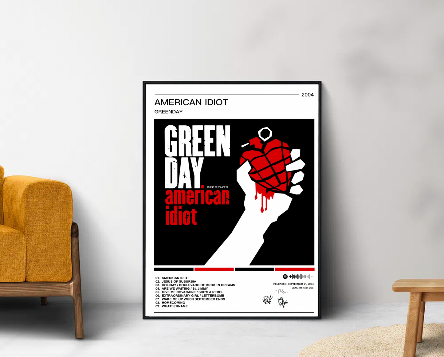 Greenday |  American Idiot Album Poster