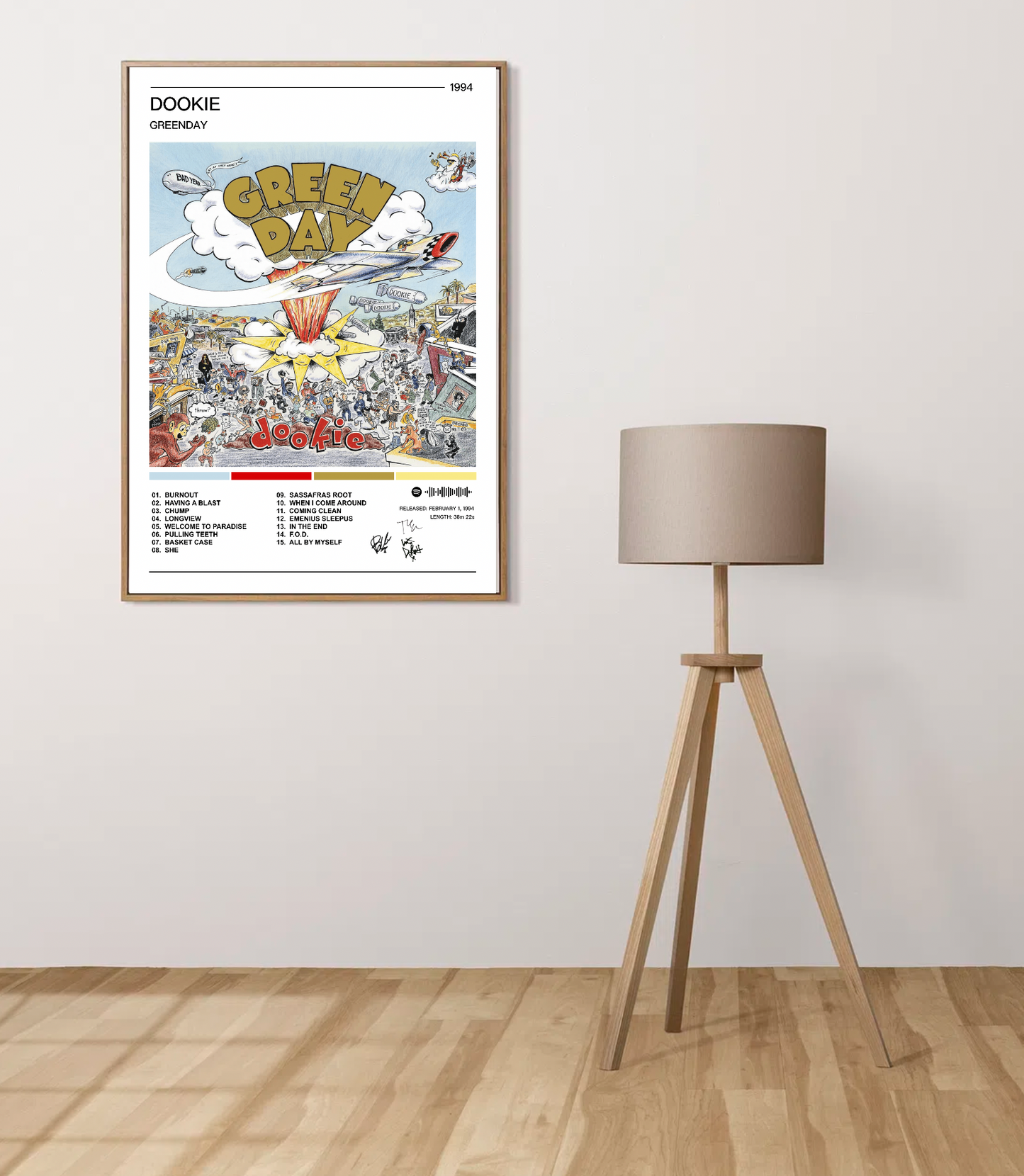 Greenday |  Dookie Album Poster