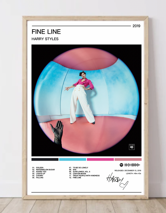 Harry Styles |  Fine Line Album Poster