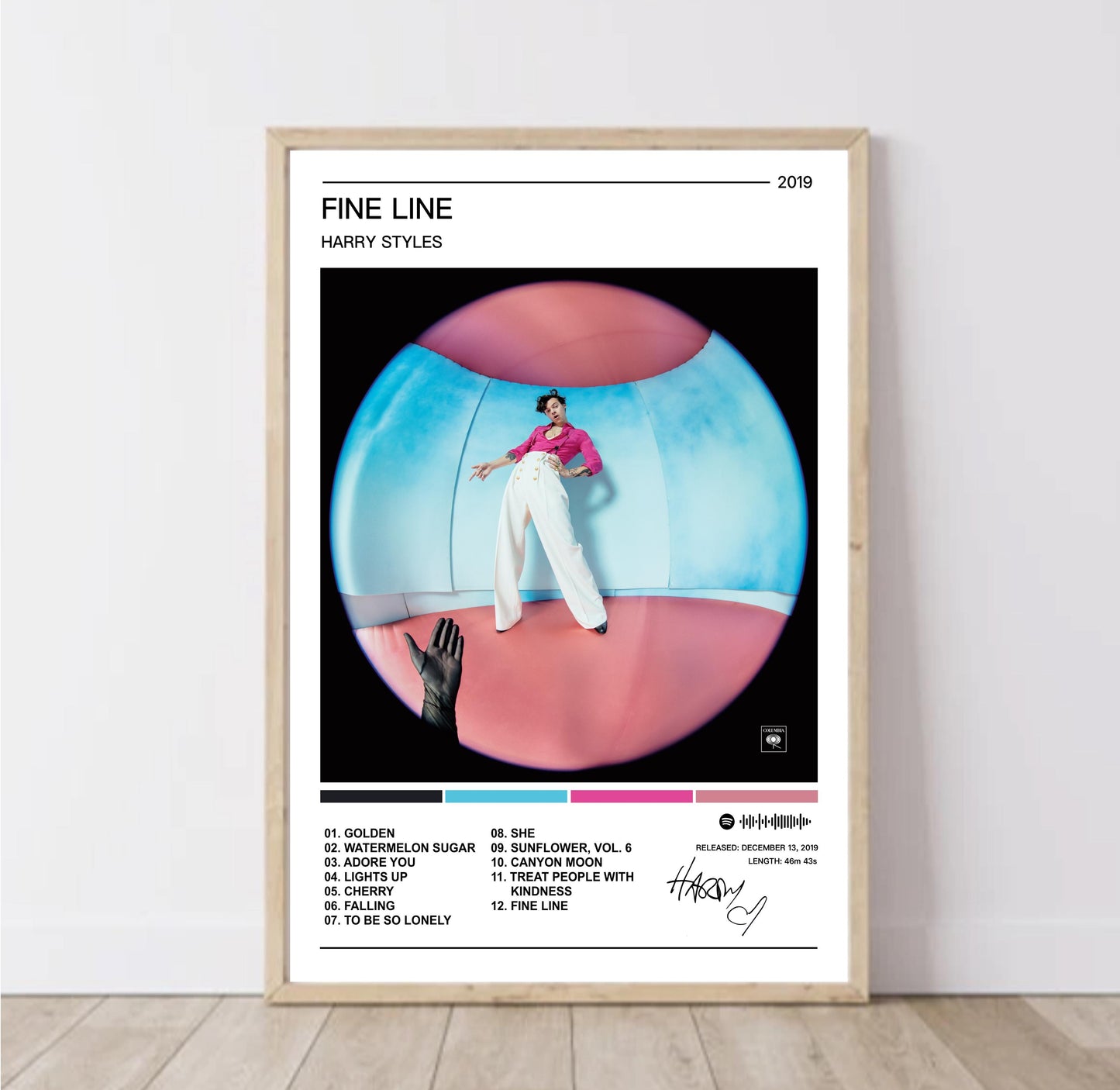 Harry Styles |  Fine Line Album Poster