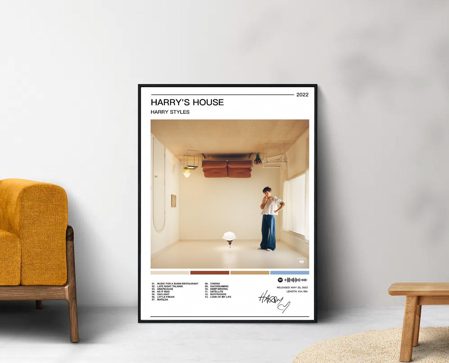 Harry Styles |  Harrys House Album Poster