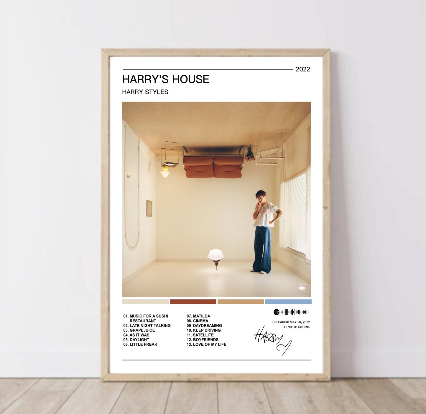 Harry Styles |  Harrys House Album Poster