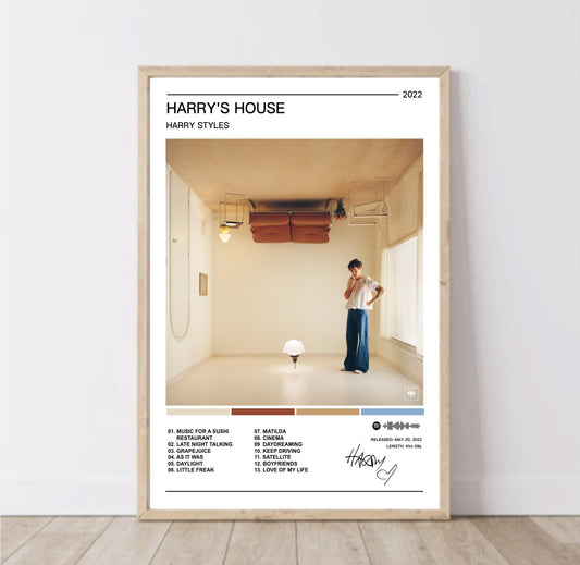 Harry Styles |  Harrys House Album Poster