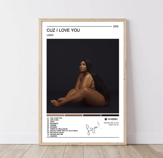 Lizzo | Cuz I Love You Album Poster