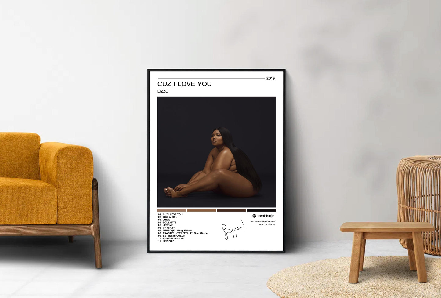 Lizzo | Cuz I Love You Album Poster