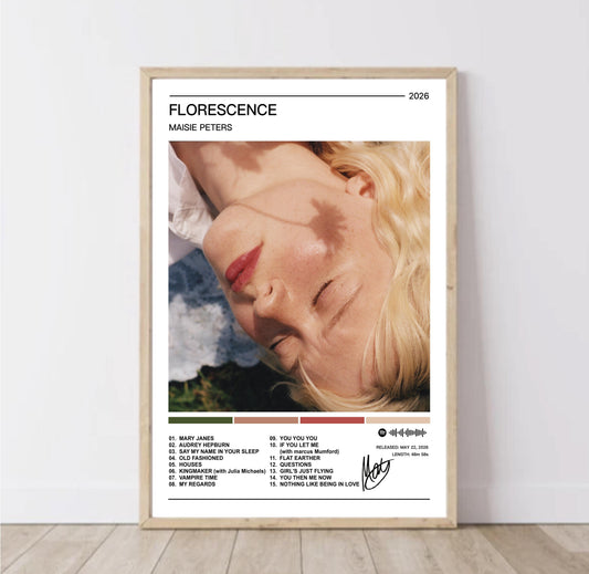 Maisie Peters |  Florescence Album Poster