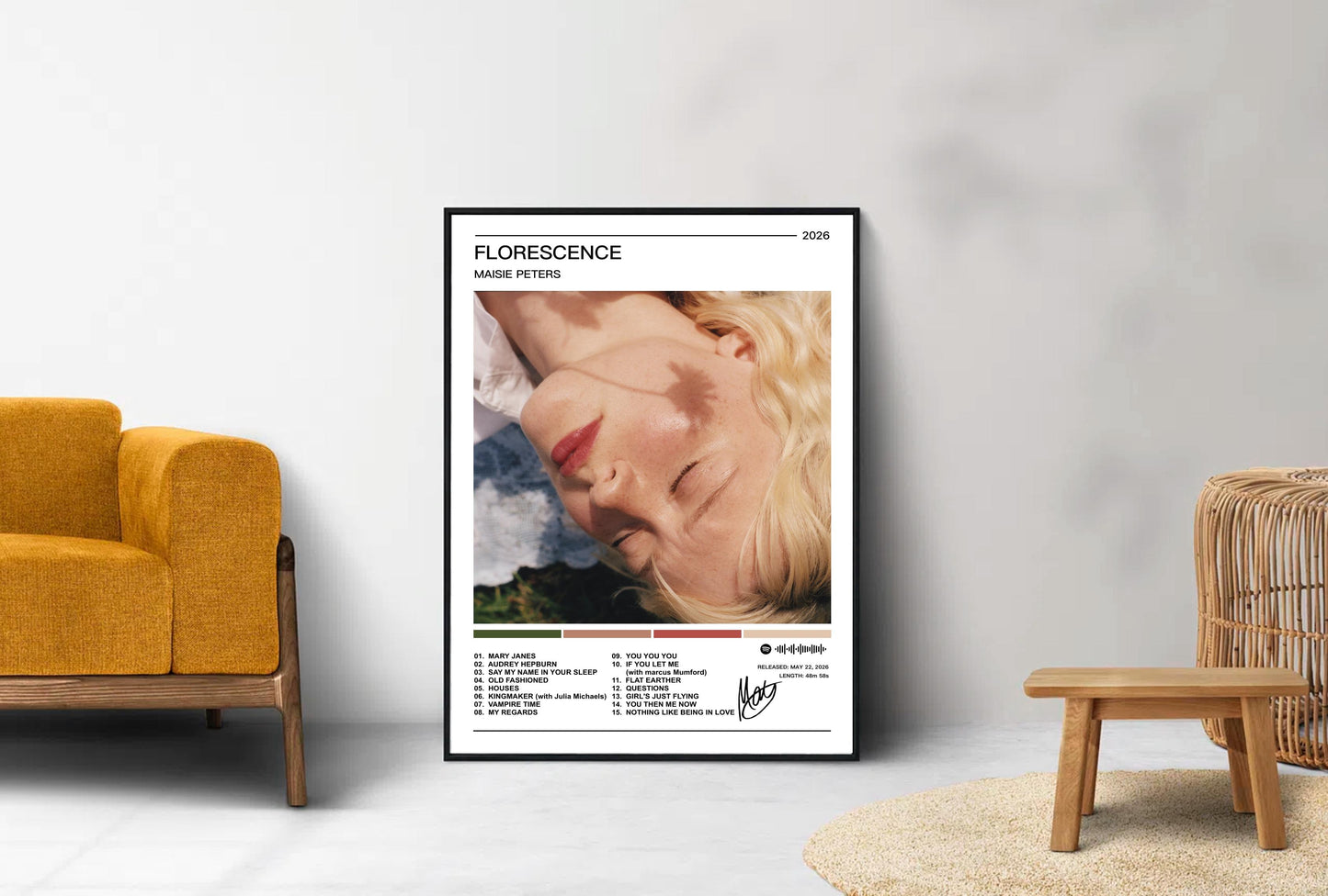 Maisie Peters |  Florescence Album Poster