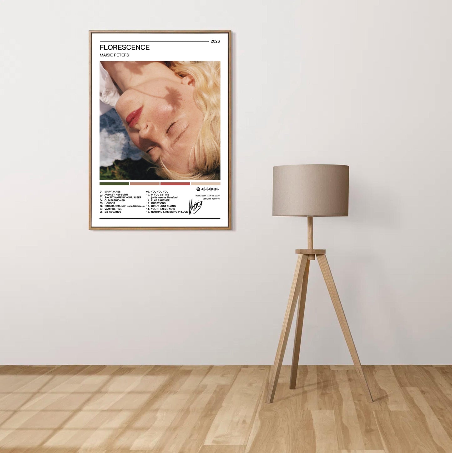 Maisie Peters |  Florescence Album Poster