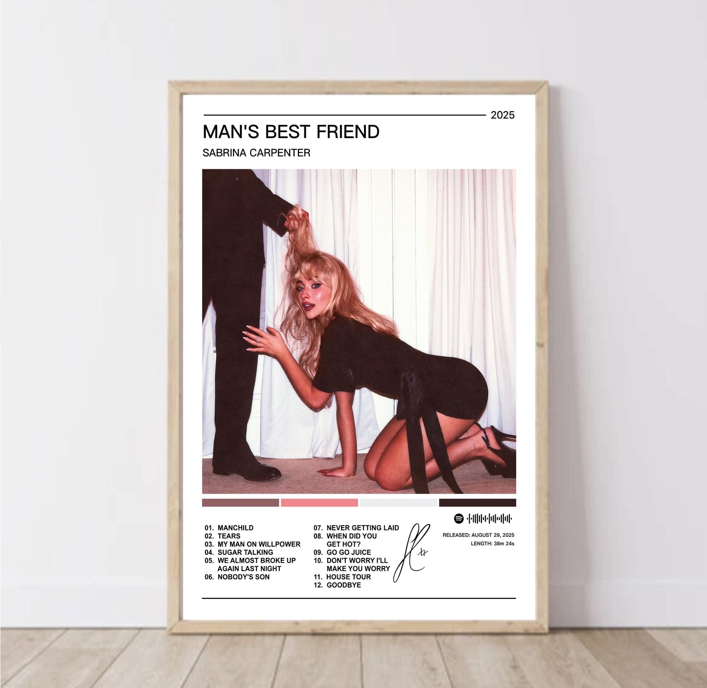 Sabrina Carpenter |  Man's Best Friend Album Poster