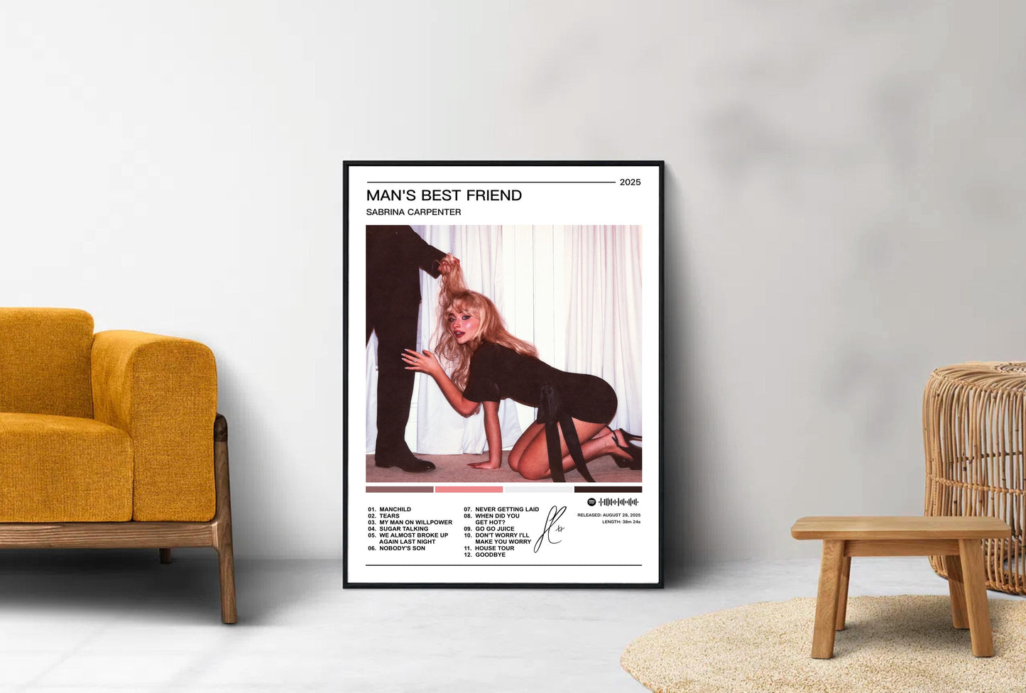 Sabrina Carpenter |  Man's Best Friend Album Poster