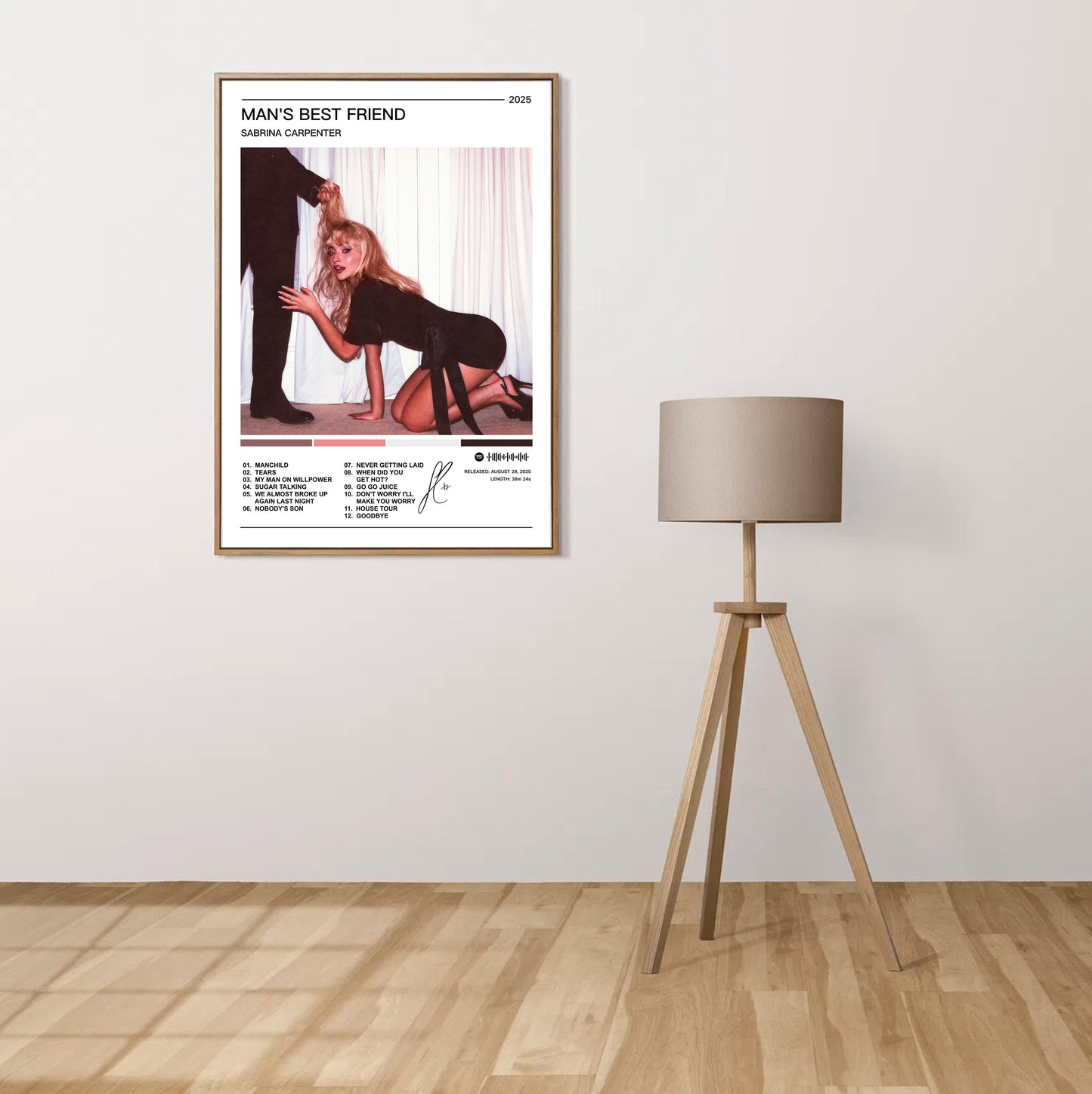 Sabrina Carpenter |  Man's Best Friend Album Poster