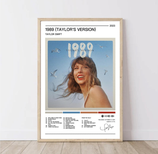 Taylor Swift |  1989 (Taylors Version) Album Poster